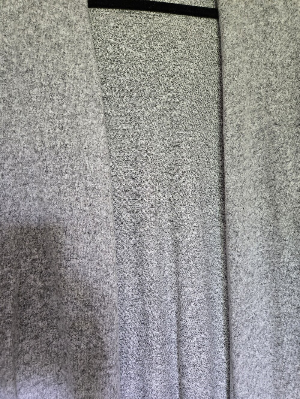 Torrid Super Soft Plush Grey Duster Cardigan Size 1X NWT Cozy Open Front - Picture 4 of 10